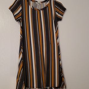 Multicolored mini dress